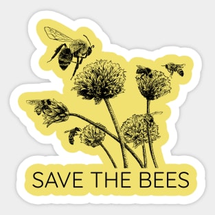 SAVE THE BEES Sticker